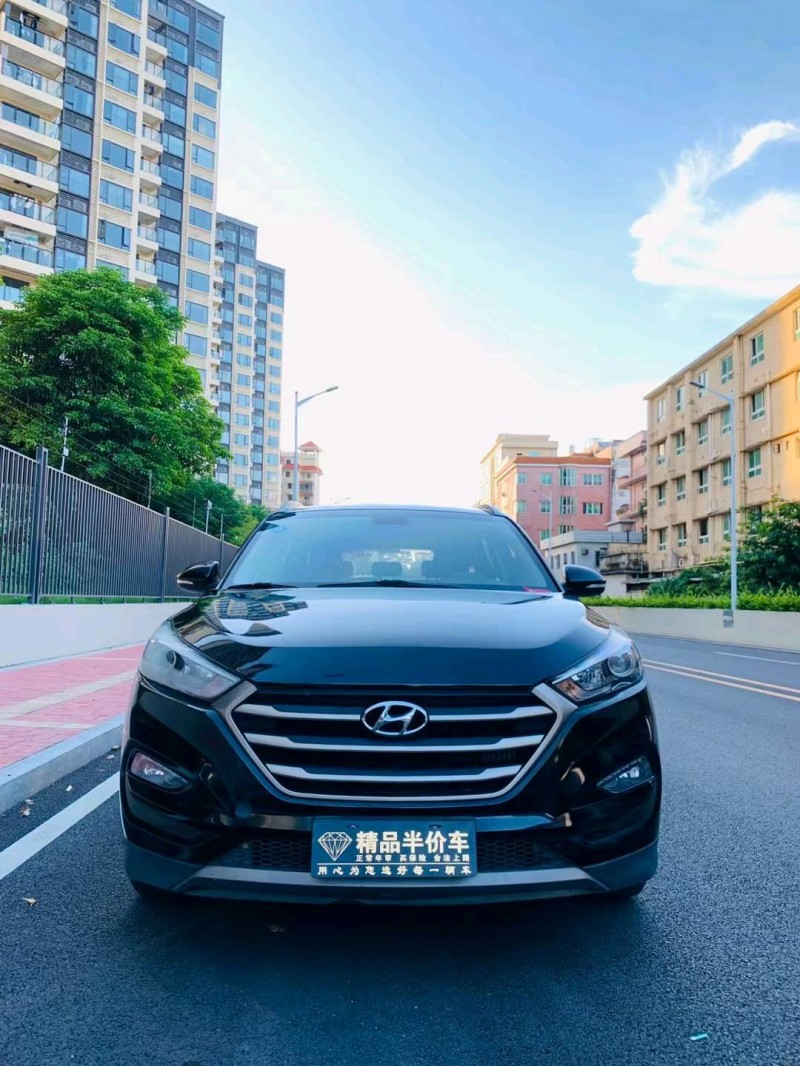 东莞16年现代途胜1