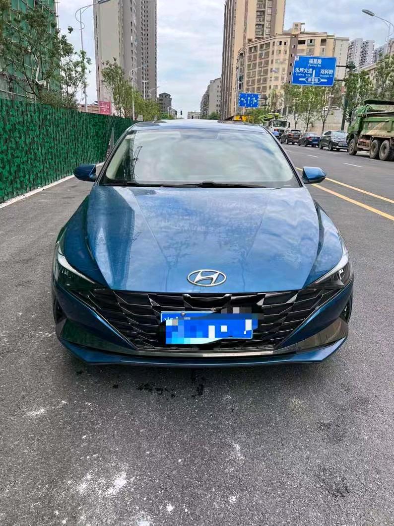 衡阳21年现代伊兰特1