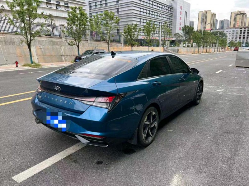 衡阳21年现代伊兰特8