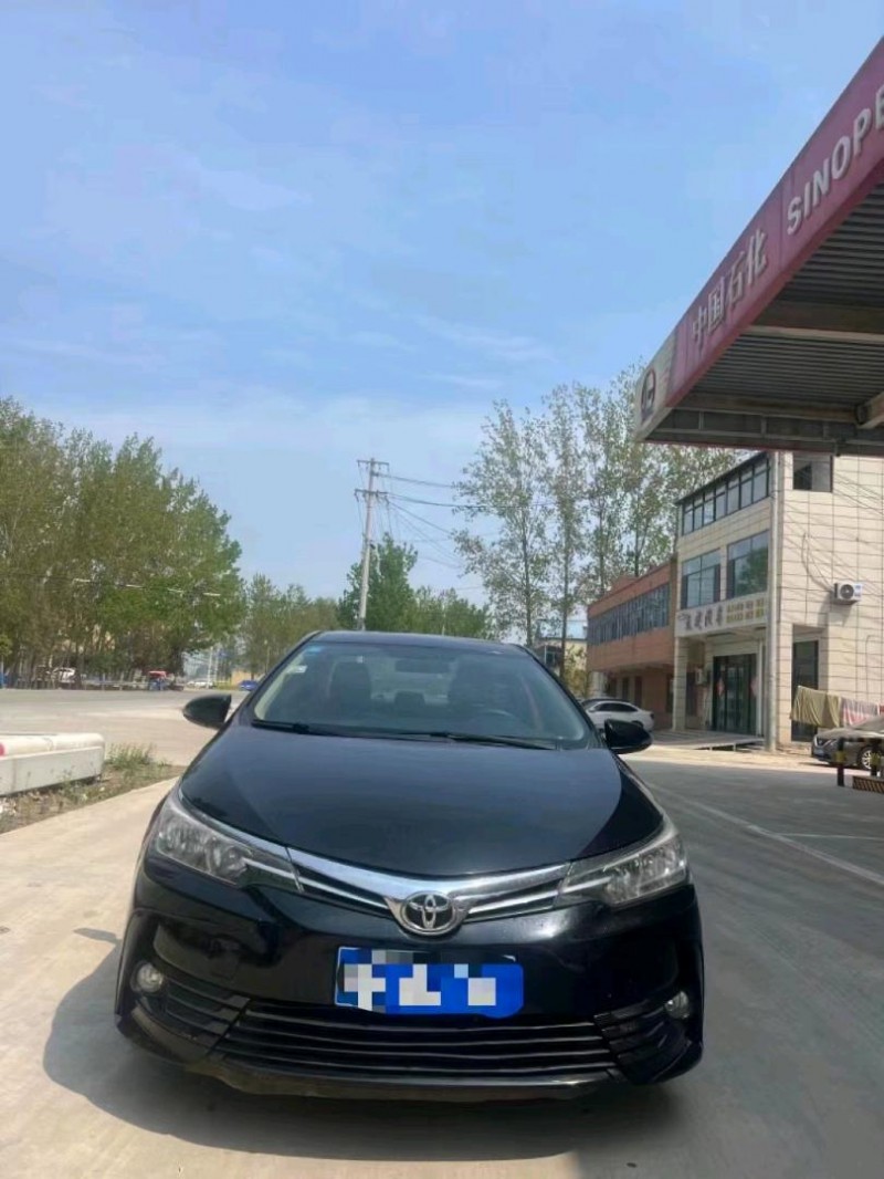济南17年丰田卡罗拉1