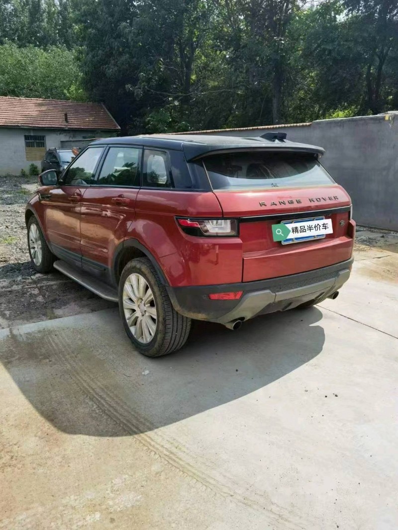 枣庄17年路虎揽胜极光(进口)4