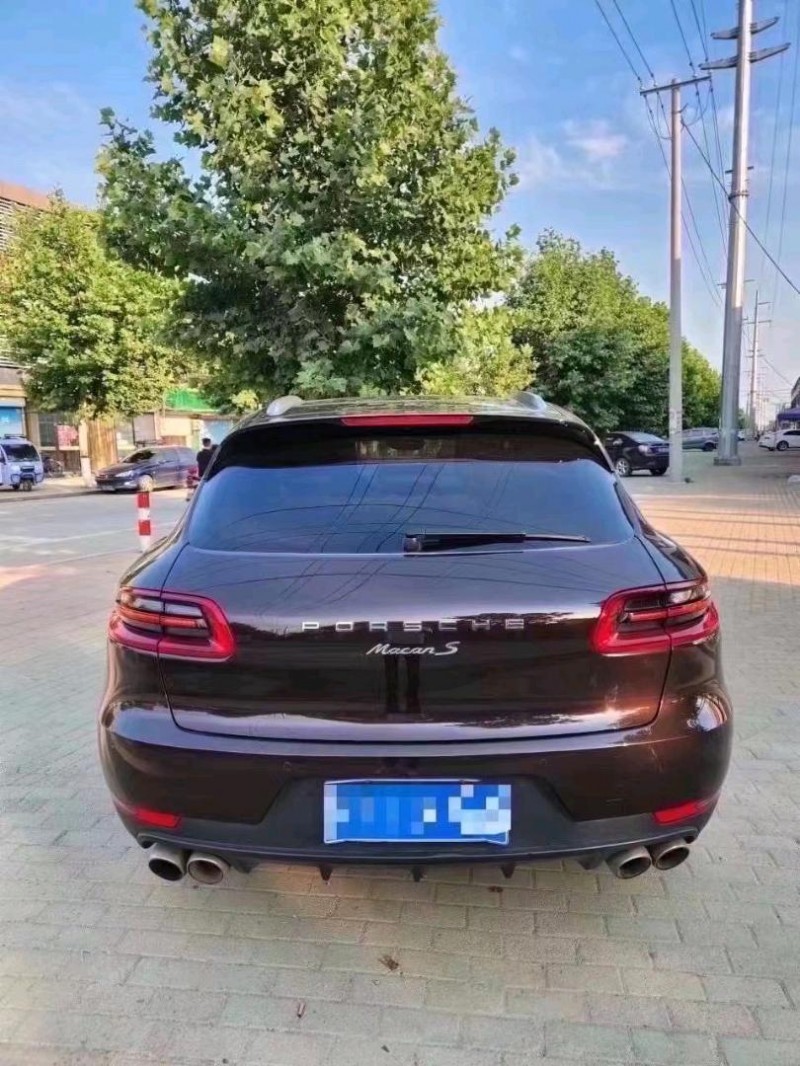 枣庄16年保时捷Macan5