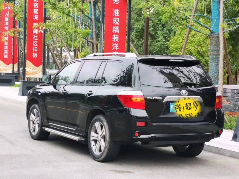 北京10年丰田汉兰达7