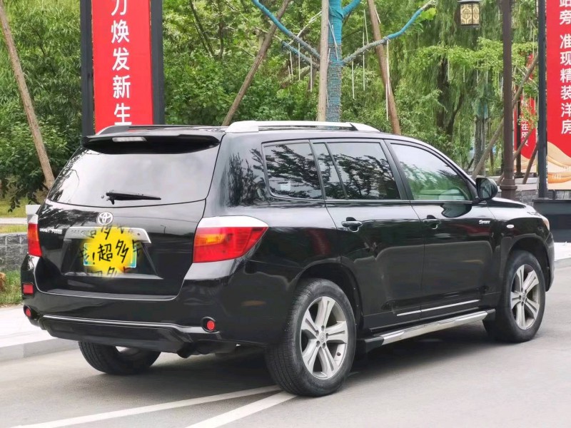 北京10年丰田汉兰达8