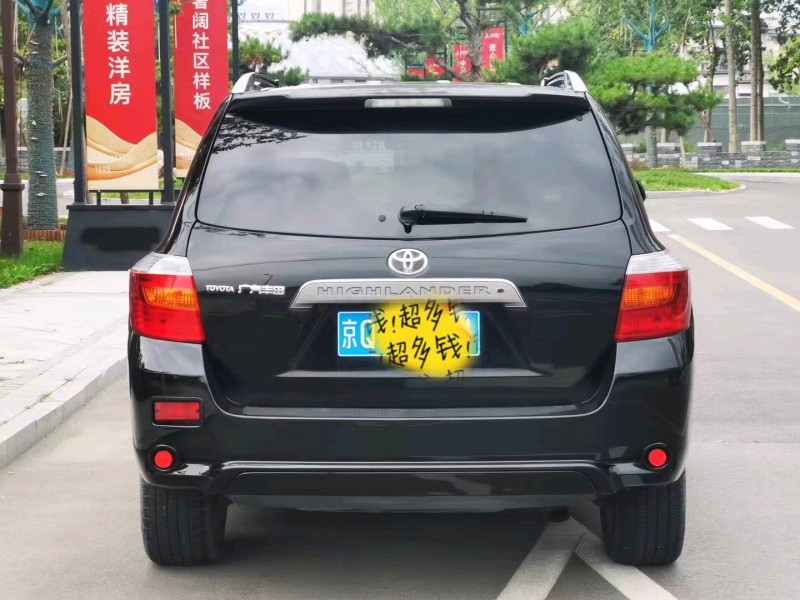 北京10年丰田汉兰达9