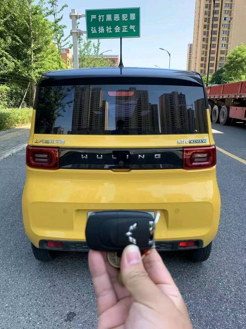 阜陽22年五菱汽車MINIEV馬卡龍4