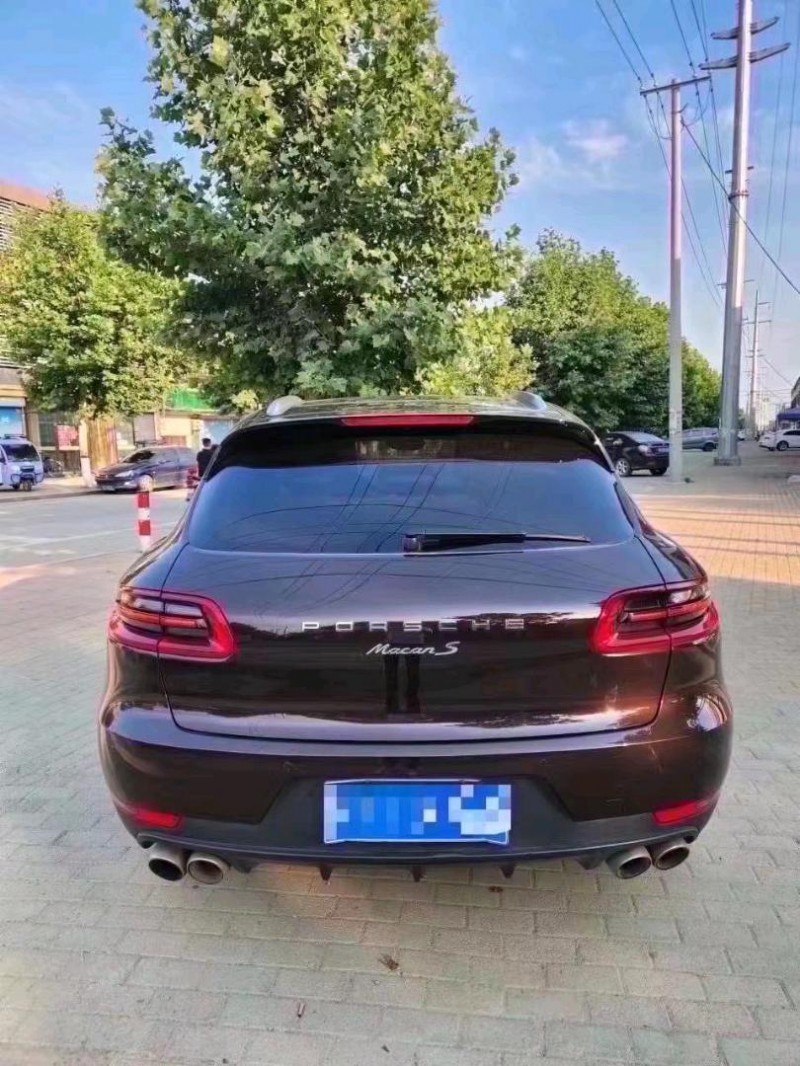 枣庄16年保时捷Macan8