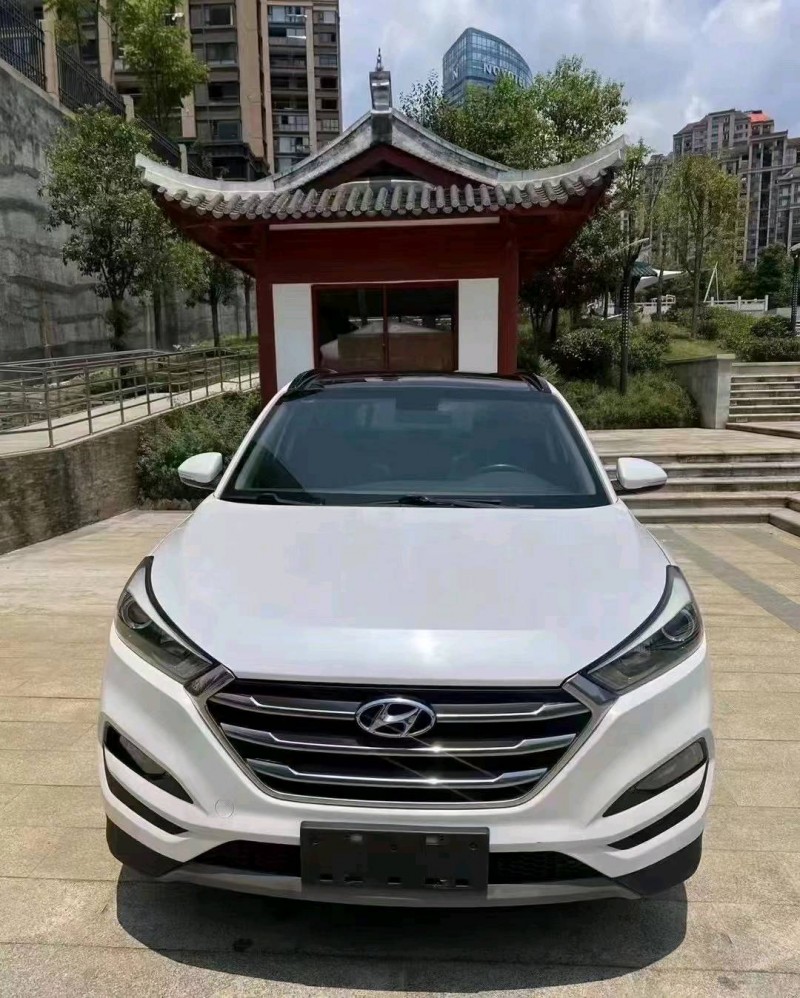 嘉兴17年现代途胜1