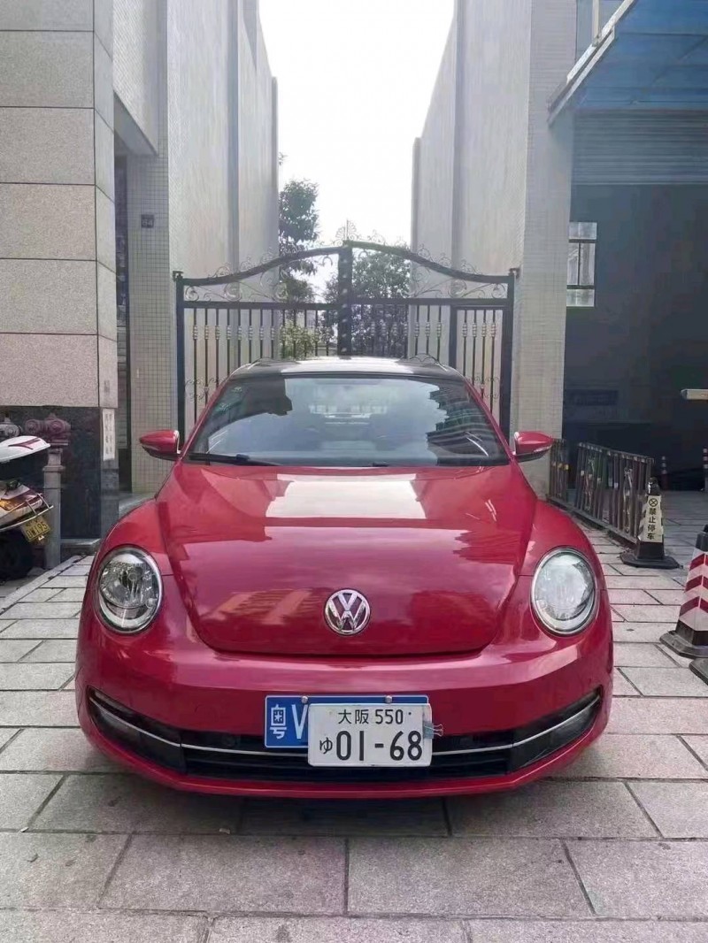 珠海14年大众甲壳虫1