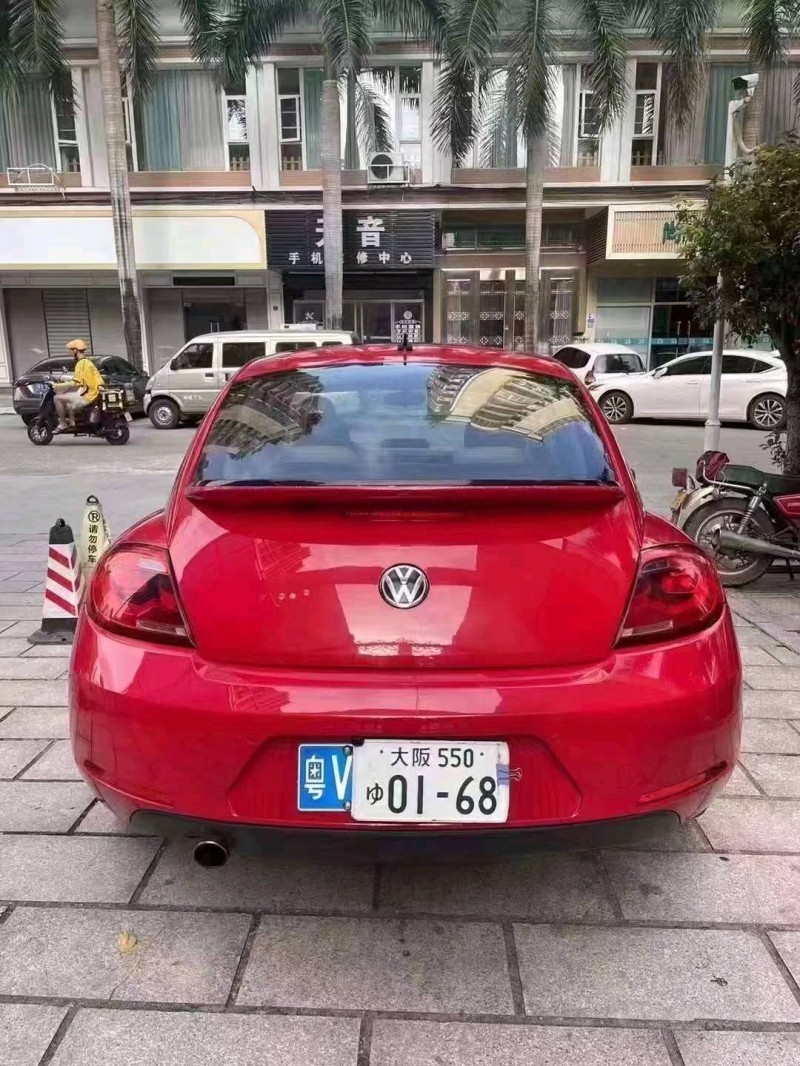 珠海14年大众甲壳虫9