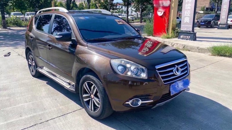 郑州15年吉利GX72