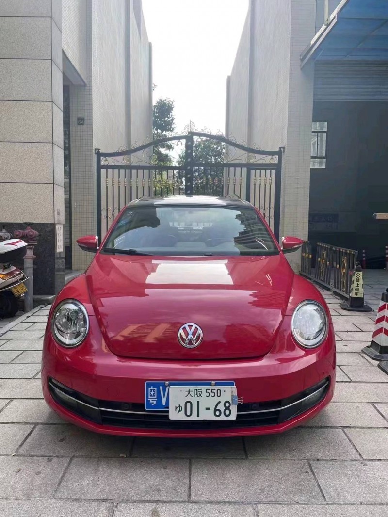 珠海14年大众甲壳虫1