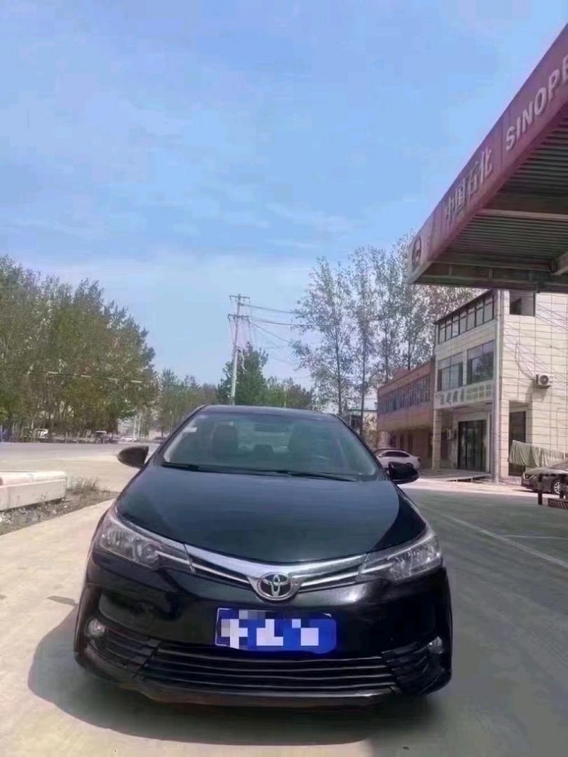 济南17年丰田卡罗拉1