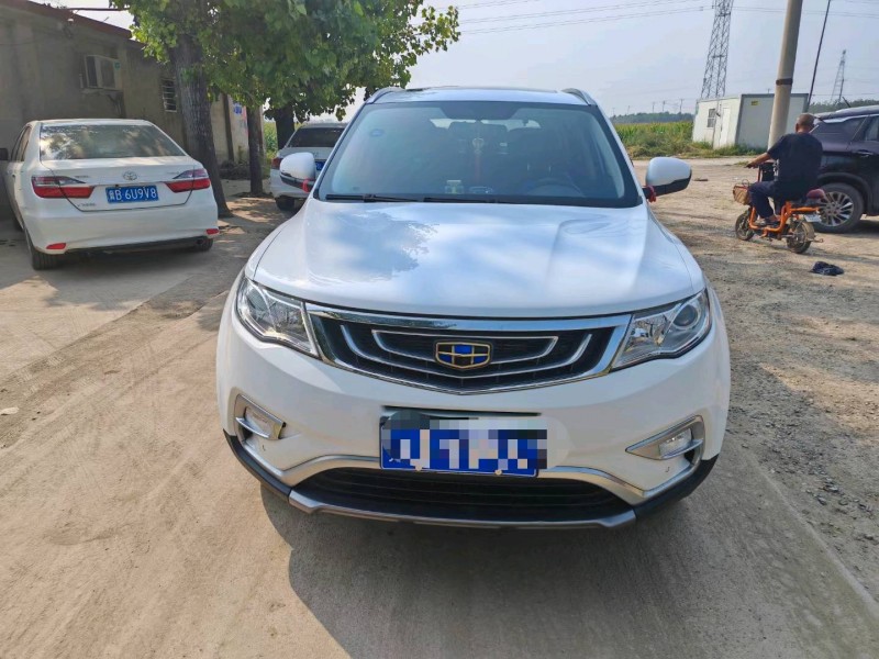 保定17年吉利博越1