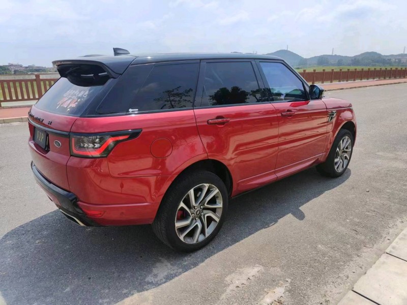 东莞18年路虎揽胜运动8