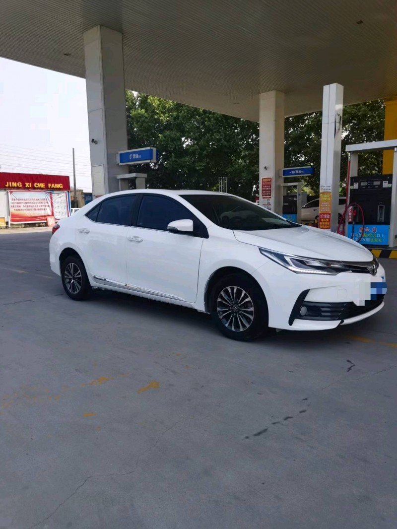 保定19年丰田卡罗拉2