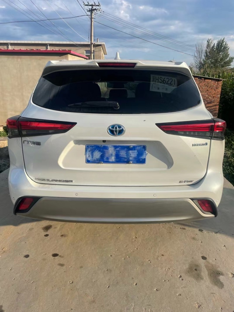 廊坊23年丰田汉兰达9