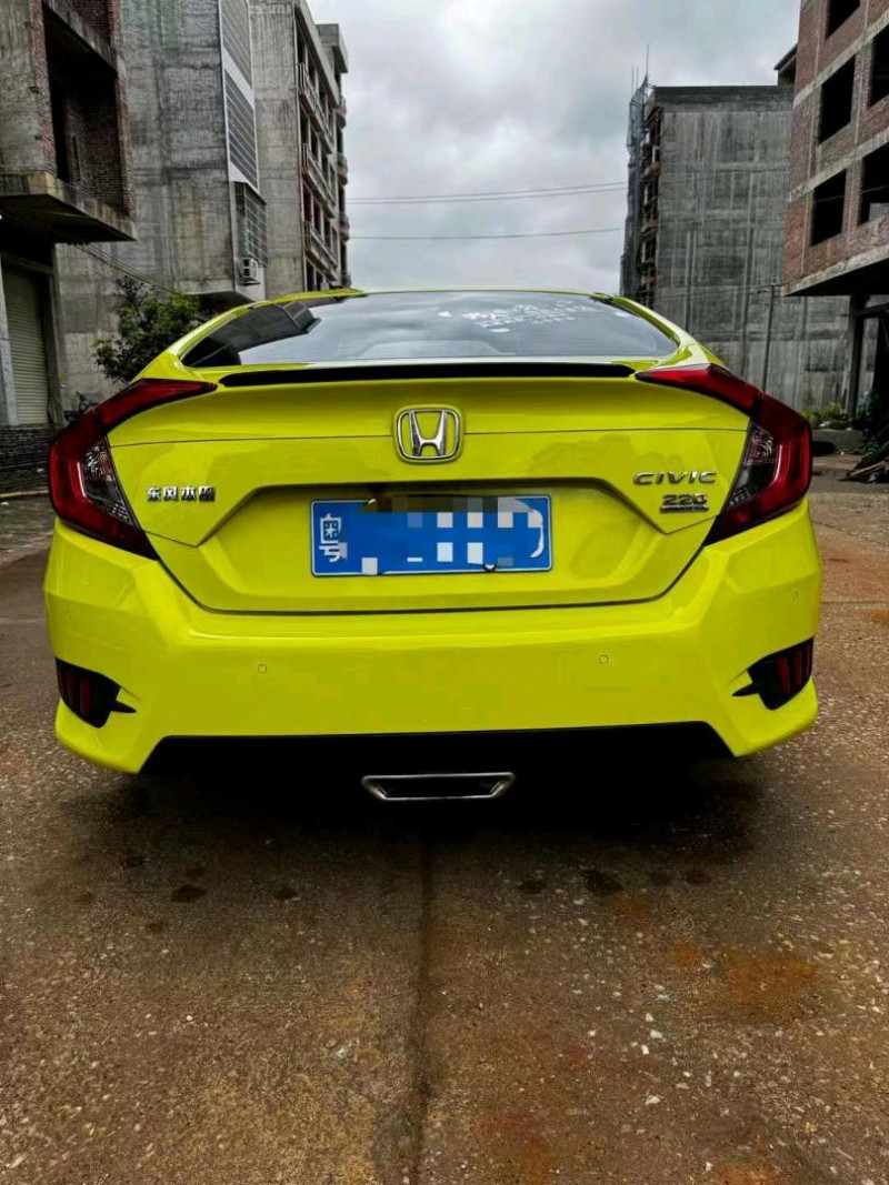 珠海19年本田思域8