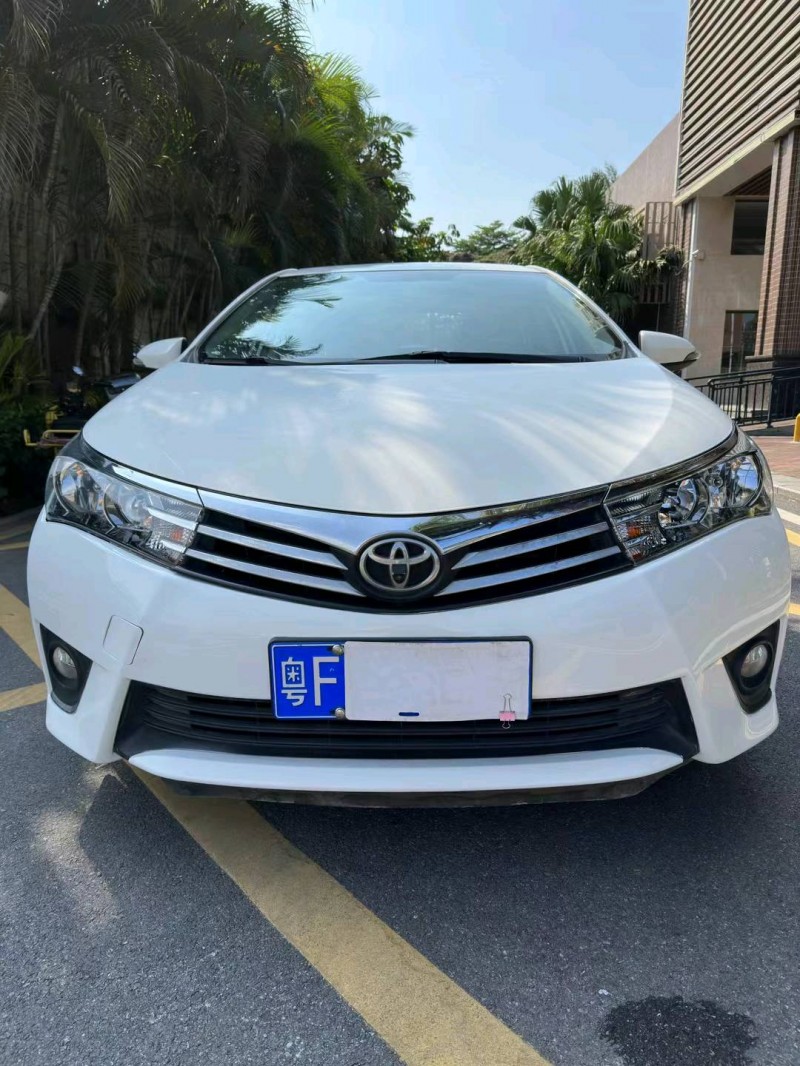 佛山17年丰田卡罗拉1