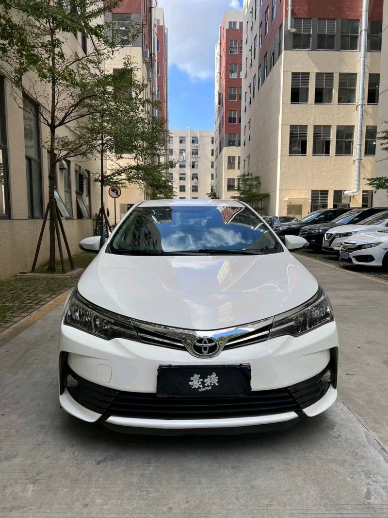 佛山18年丰田卡罗拉1