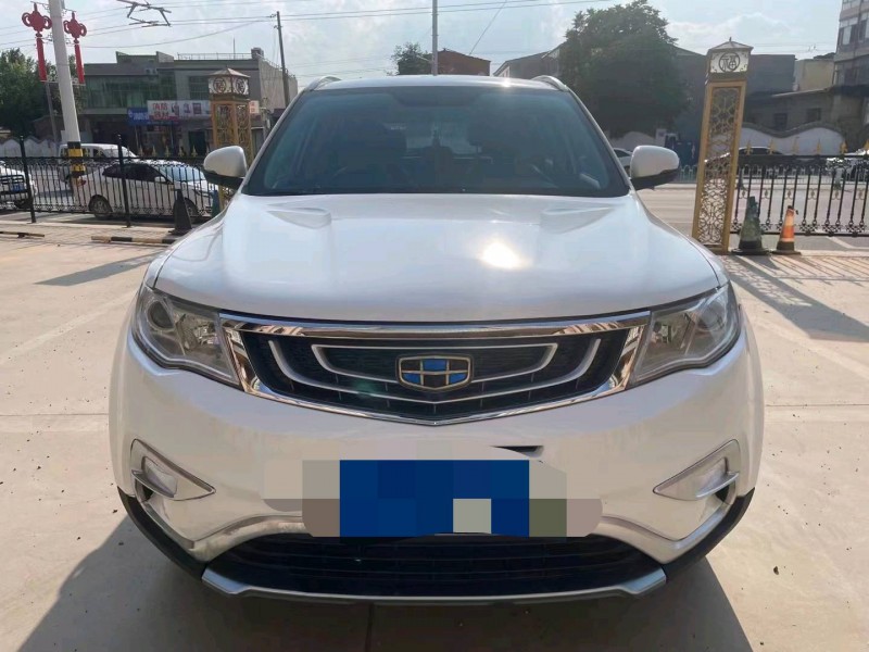 保定17年吉利博越1