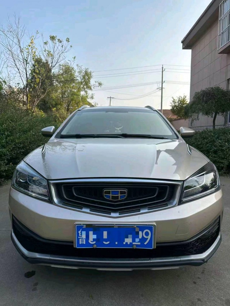 枣庄18年吉利远景1