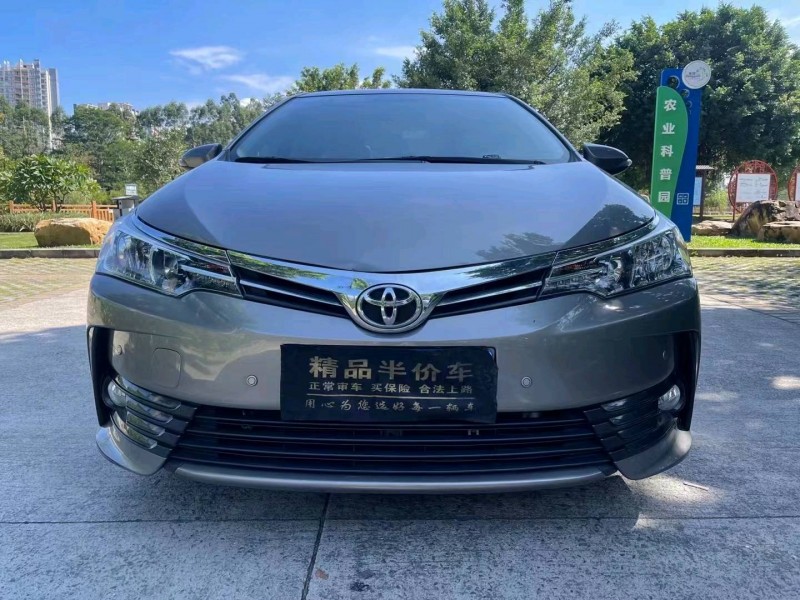 东莞19年丰田卡罗拉1