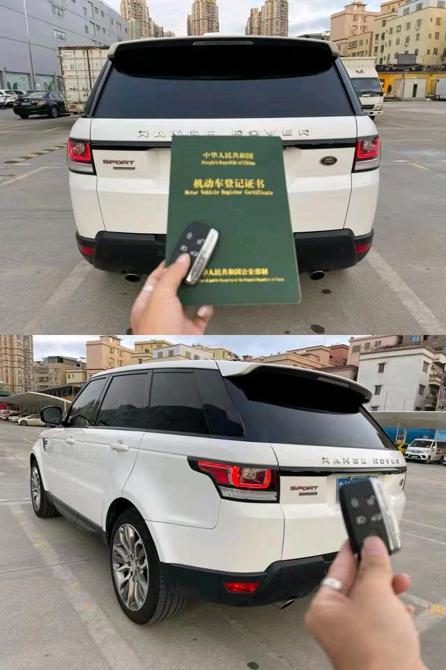 广州15年路虎揽胜运动9