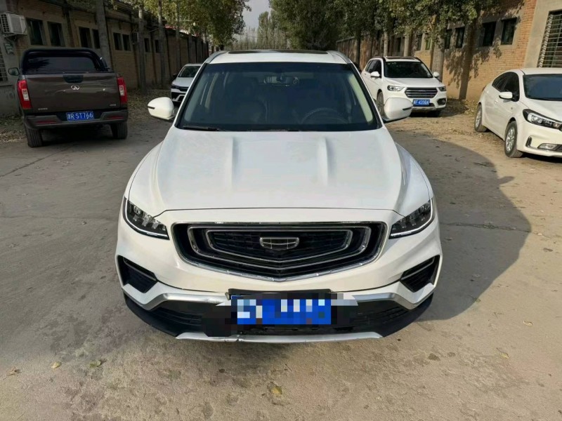 保定19年吉利博越1