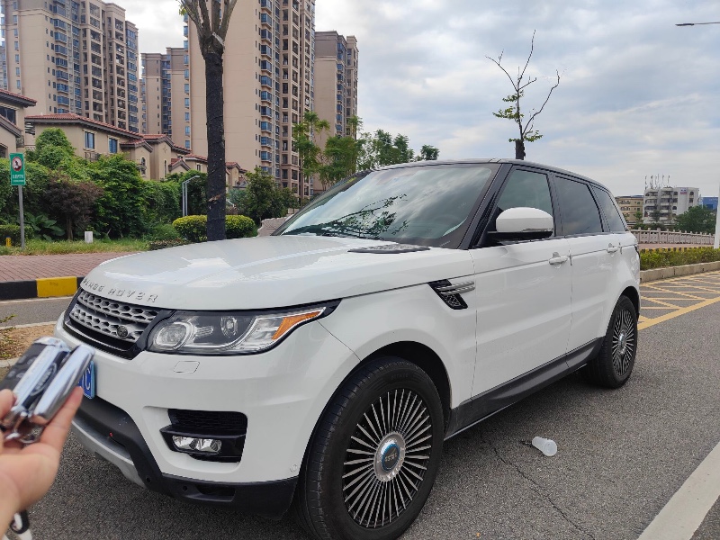 东莞15年路虎揽胜运动2
