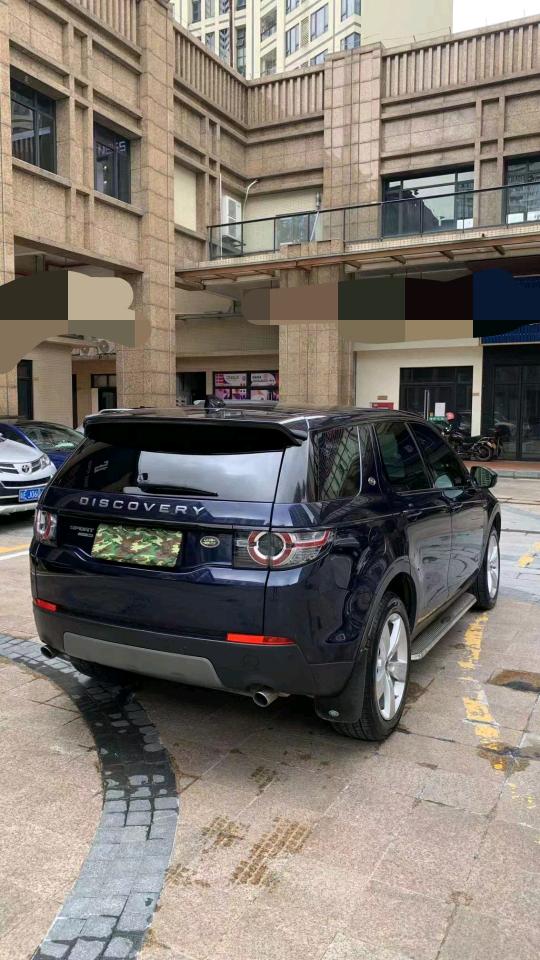 广州17年路虎发现神行4