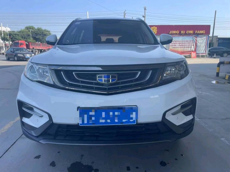 保定19年吉利博越1