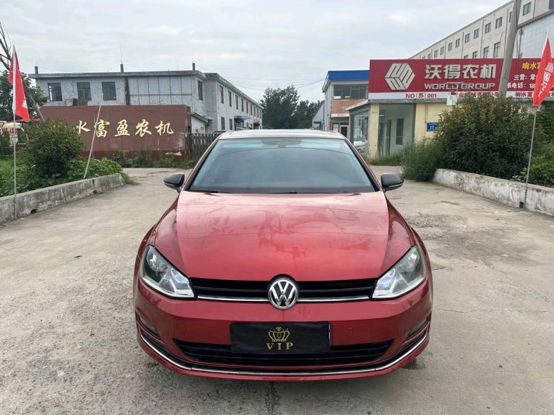 盐城17年大众高尔夫1