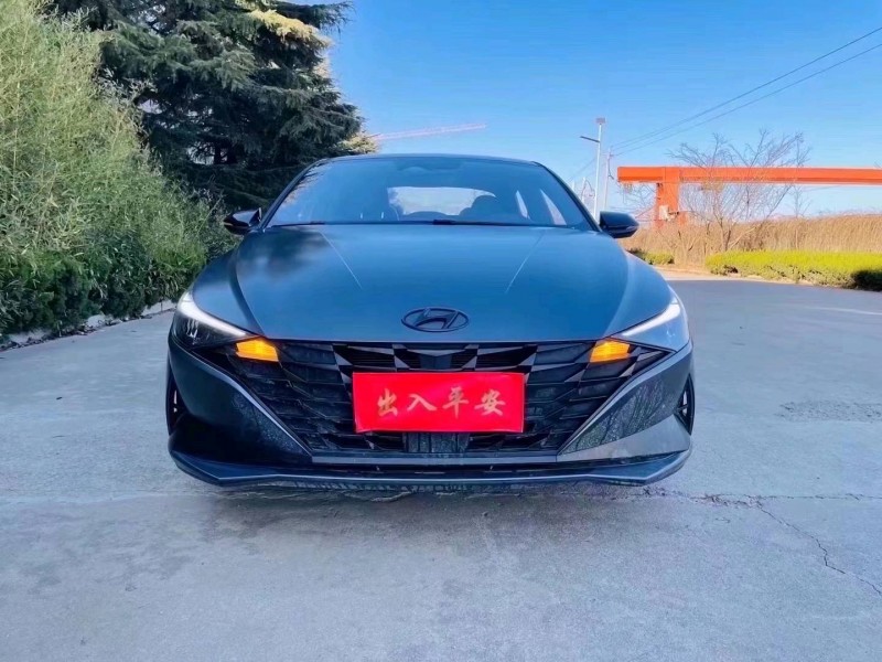 枣庄22年现代伊兰特1