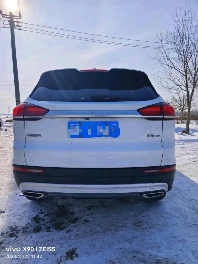 保定20年吉利博越9