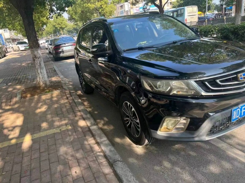 嘉兴18年吉利远景X62