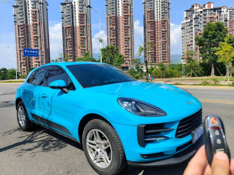 东莞21年保时捷Macan2