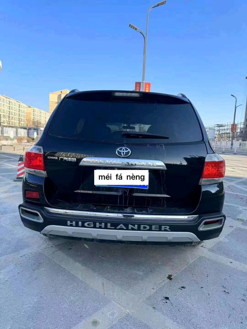 邯郸14年丰田汉兰达9