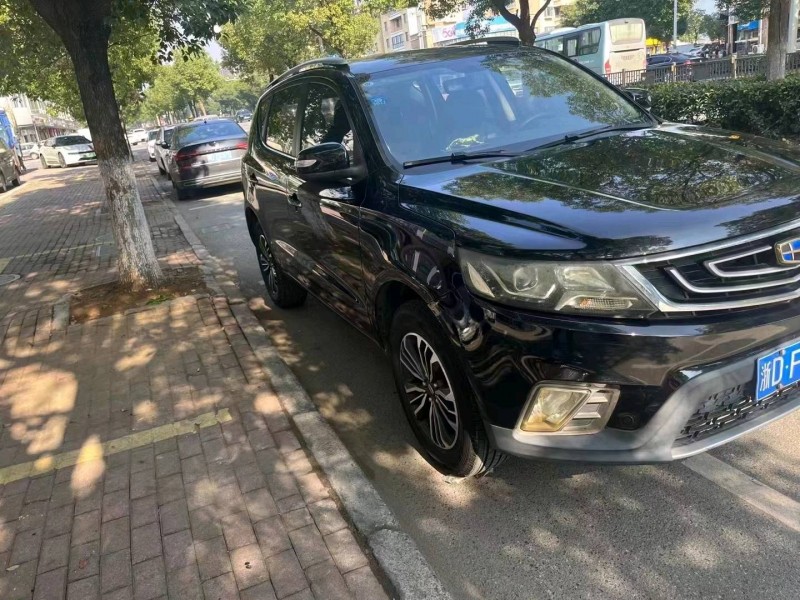 嘉兴18年吉利远景X62