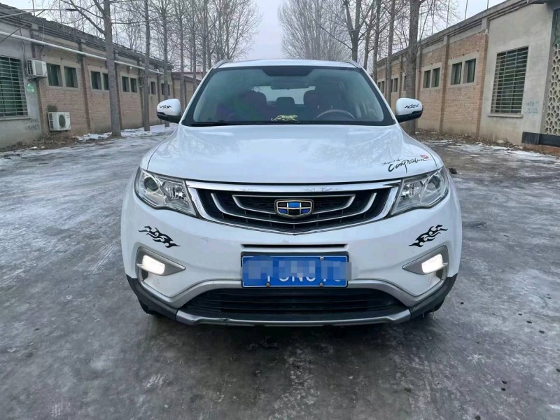 保定17年吉利博越1