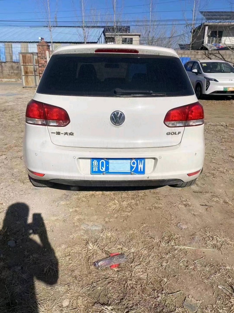 枣庄14年大众高尔夫9