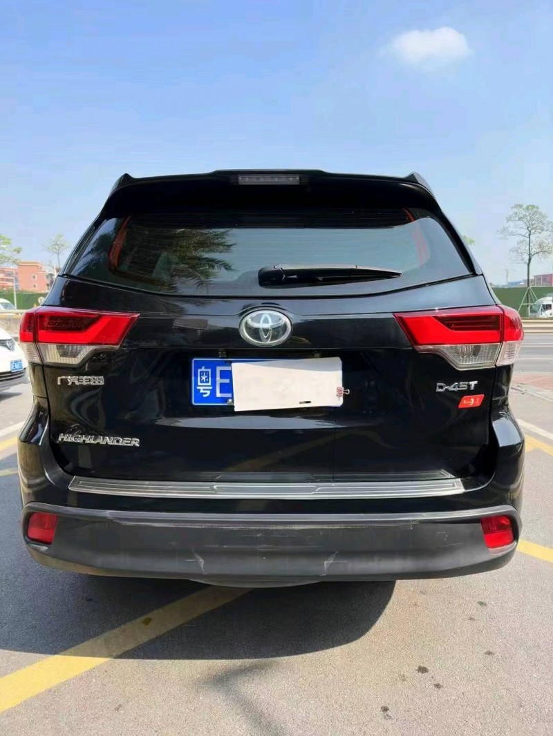 佛山20年丰田汉兰达9