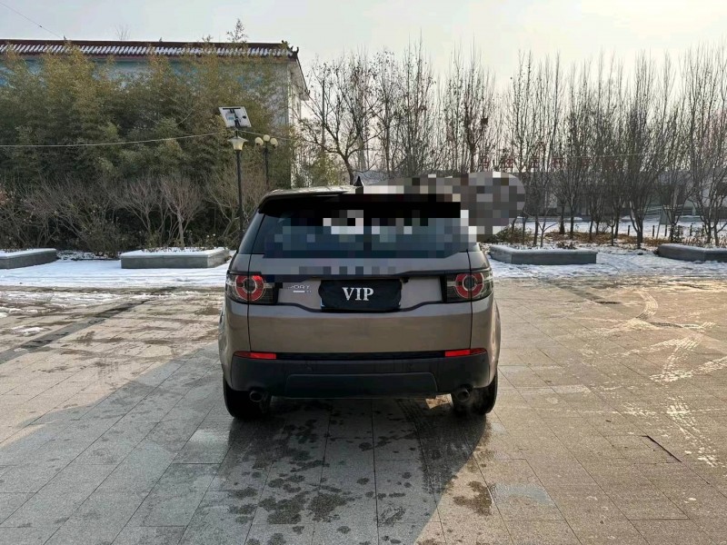 济南17年路虎发现神行9