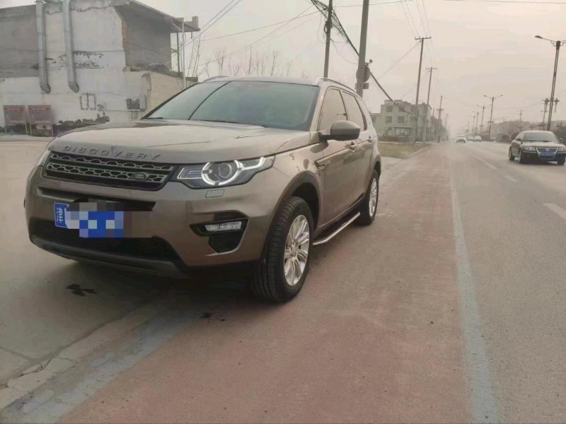 石家庄17年路虎发现神行3