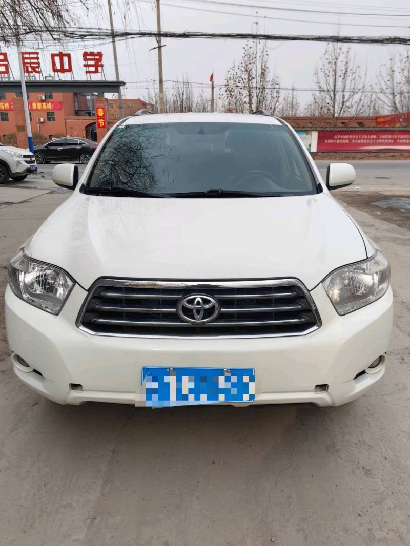 保定11年丰田汉兰达1