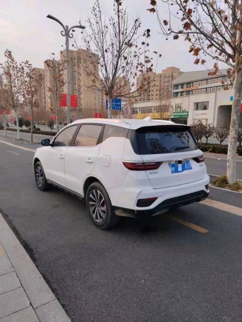 枣庄21年吉利远景X62