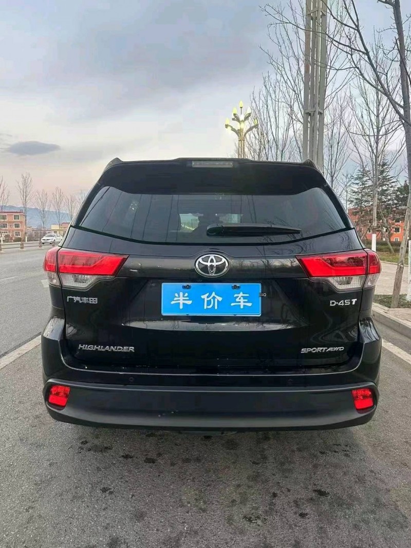 邯郸19年丰田汉兰达2