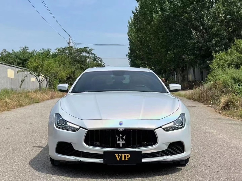 青岛17年玛莎拉蒂Ghibli1