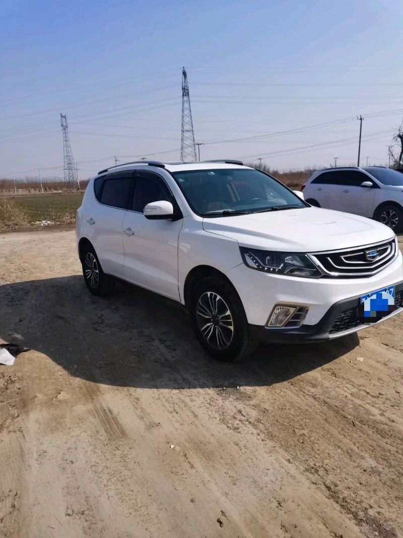 保定17年吉利远景X62