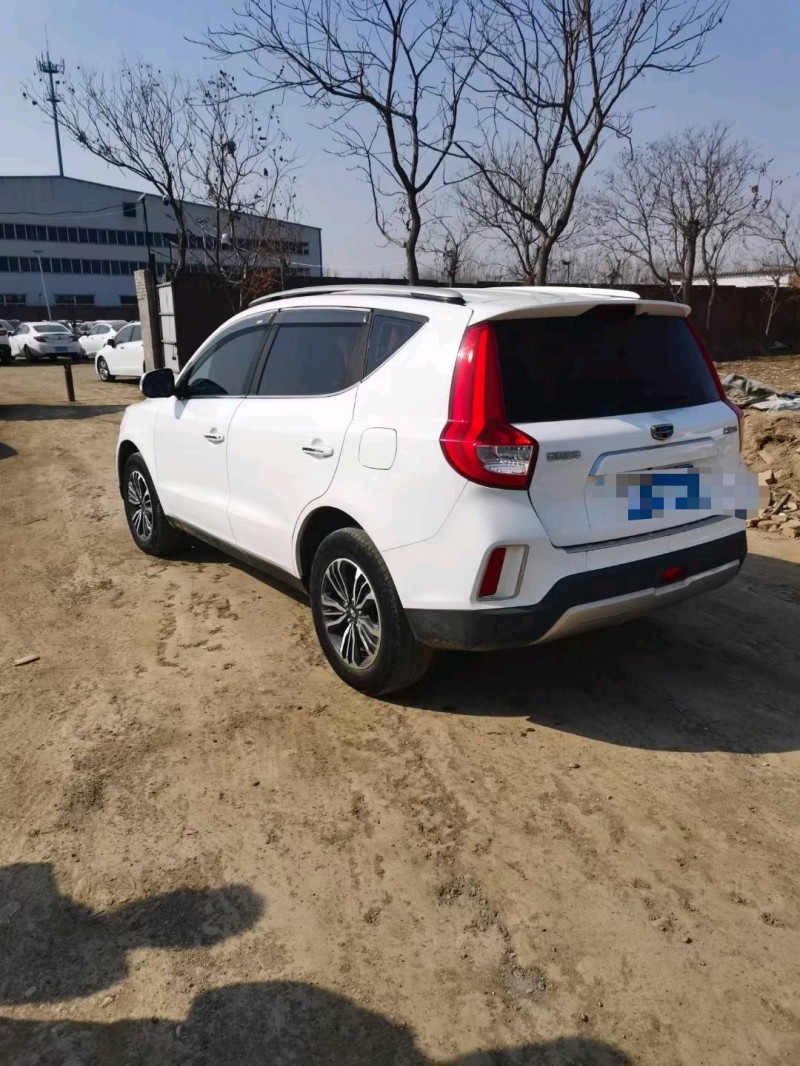 保定17年吉利远景X67